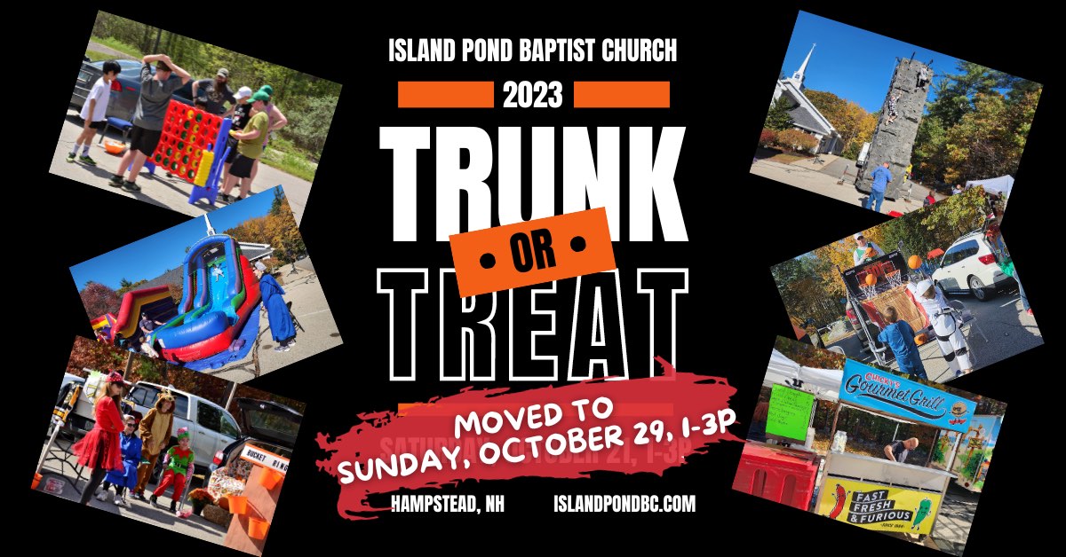 Trunk or Treat 2023 - Brewster Baptist Church